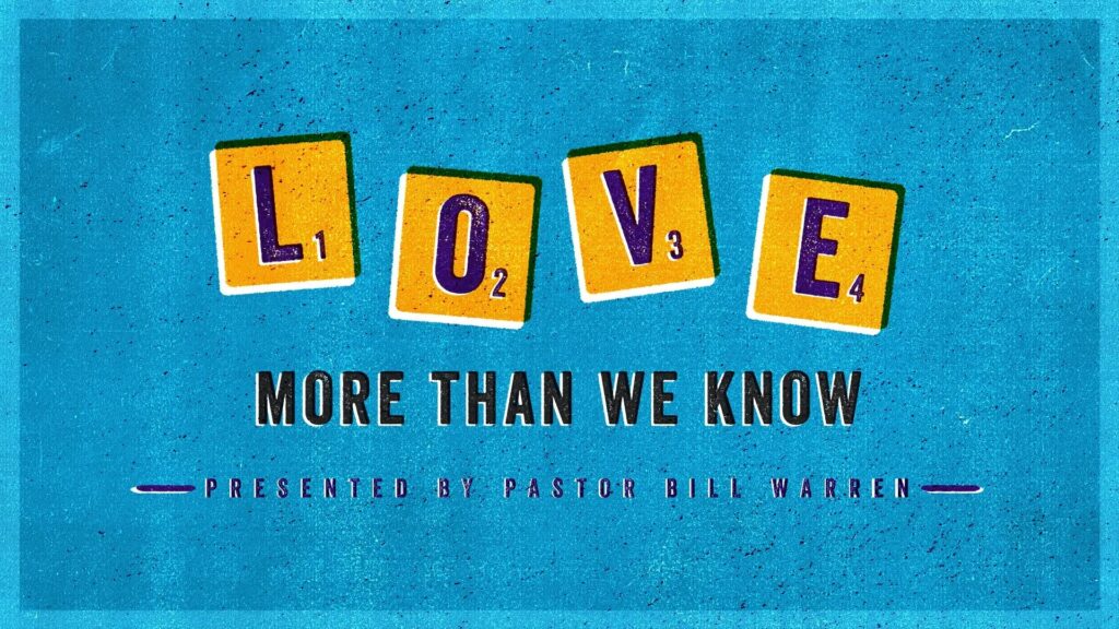 More Than We Know