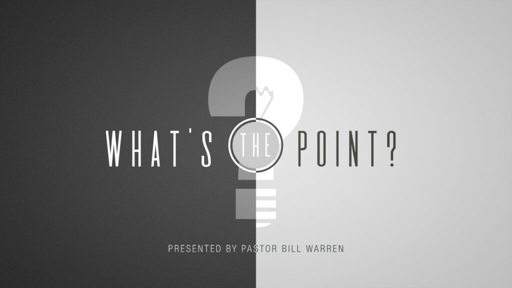 What’s the Point?